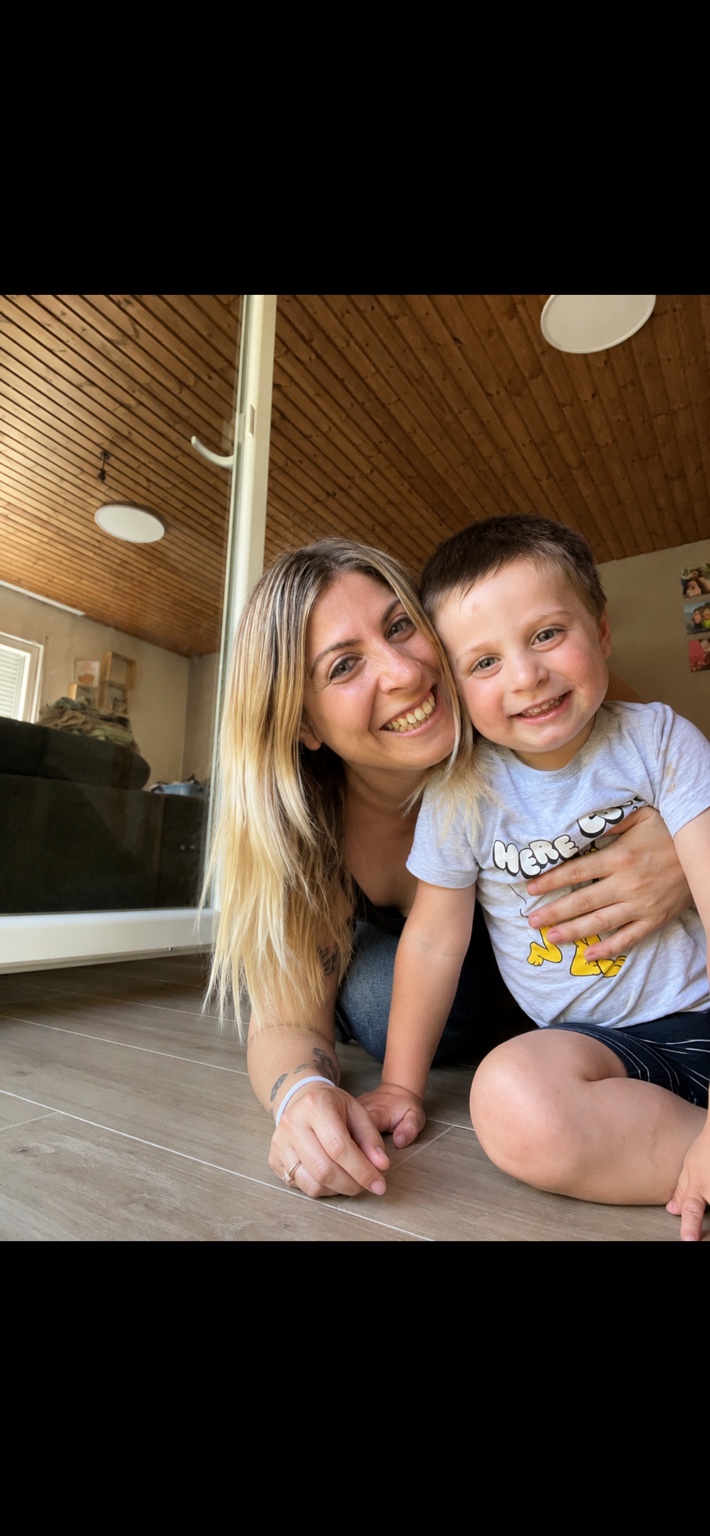 Giada, mamma di tre bambini